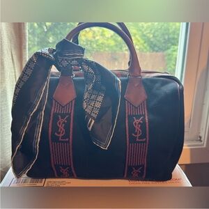 Yves Saint Laurent- Authentic 🍀 EUC Vintage Boston Bag